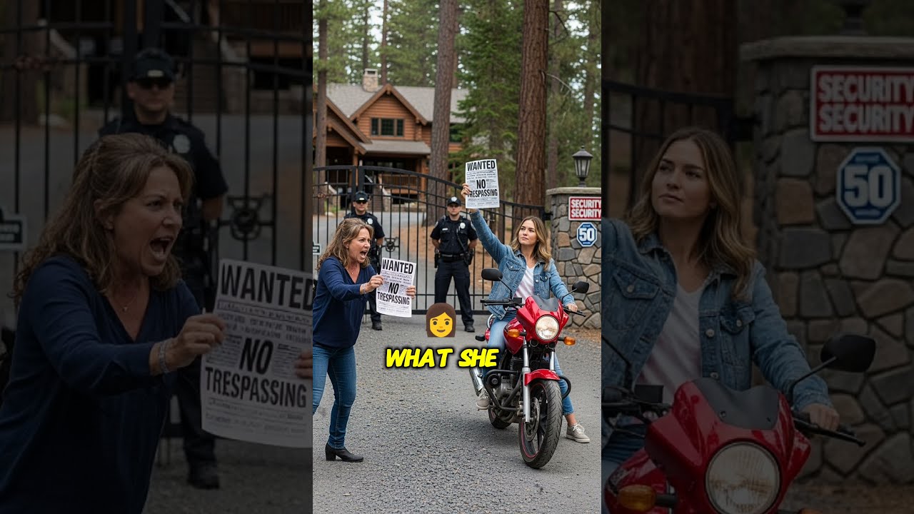 HOA Karen Came Screaming To Raid Our Cabin But My Wife Slammed The Gate And Served Warrant 