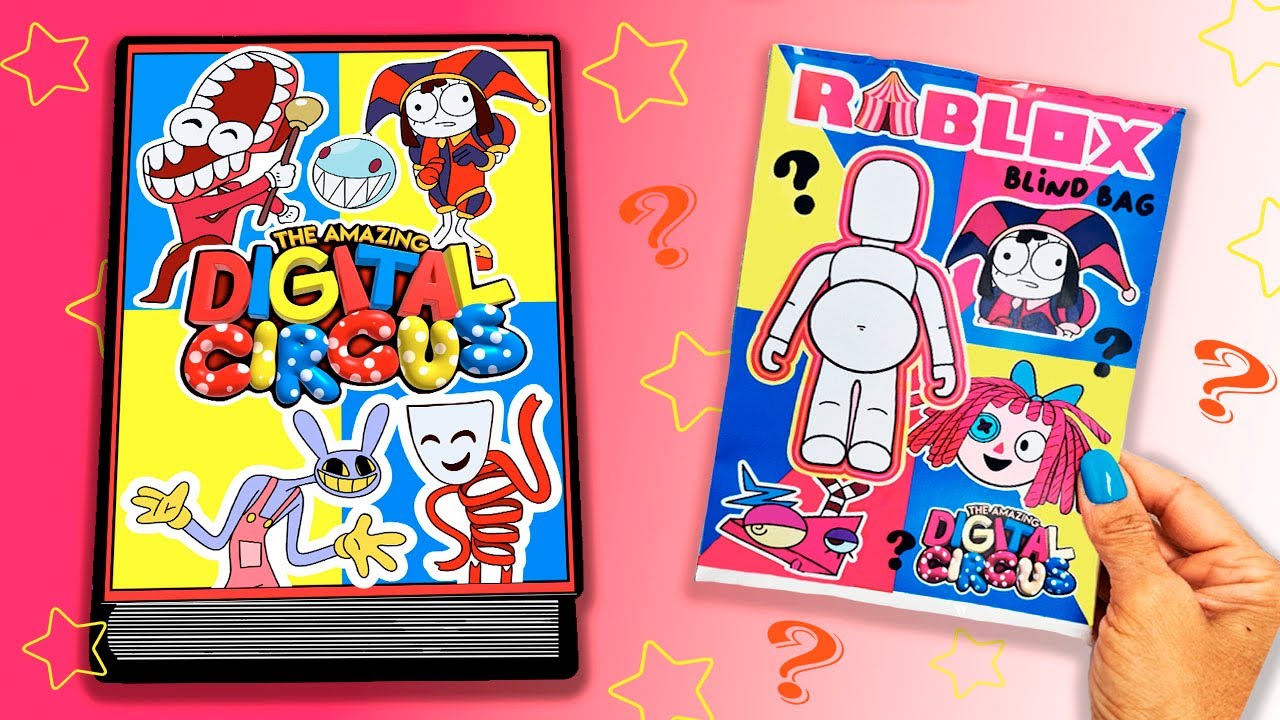HAZ UN LIBRO DE JUEGOS 🤡 THE AMAZING DIGITAL CIRCUS + BLIND BAG