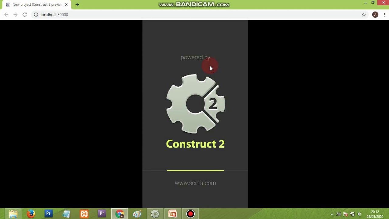 review game space shooter dengan menggunakan aplikasi construct 2 - YouTube
