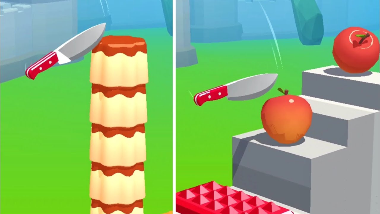 Slice It All Gameplay! Satisfying and Relaxing ASMR Slicing Video