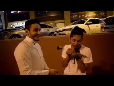 يتظاهر بأنه قطع الاشاره او تضارب مع عسكري شف ردة فعل الاب