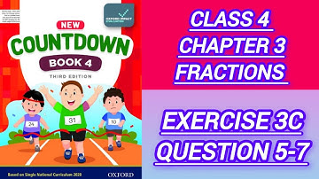 class 4 Exercise 3C question 5-7 Math || new countdown third edition oxford || Chapter 3 grade 4