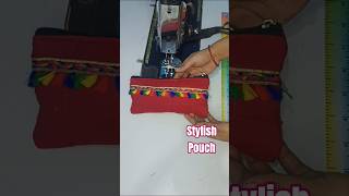 DIY Stylish Pouch | Handmade Pouch | #pouch #shortfeed #sewing #shorts #pouchmaking #pouchadesign