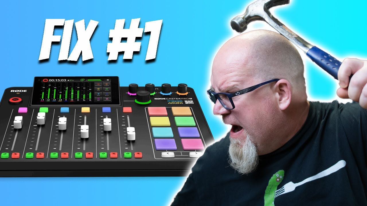 RODECASTER PRO 2 FIX - No Pass-through Audio from Browser - YouTube