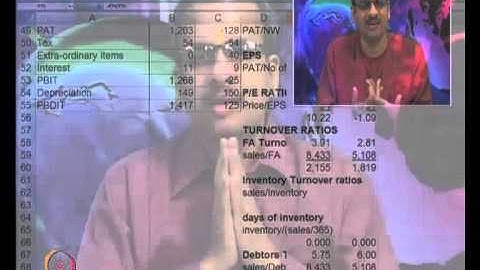 Mod-16 Lec-39 Financial Statement- Forcasting and Valuation - Dabur Case