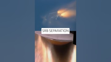 Space Shuttle SRB Separation