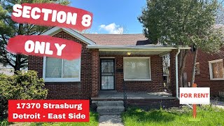 17370 Strasburg, Detroit, East Side For Rent for Section 8 Only Tenant