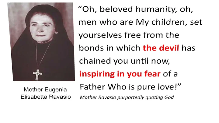 Mother Eugenia Ravasio - Part 1