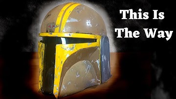 Making A Custom Mandalorian Helmet