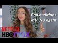 How to find auditions without an agent