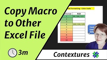 Copy Excel Macro Code to Different Workbook Step-by-Step
