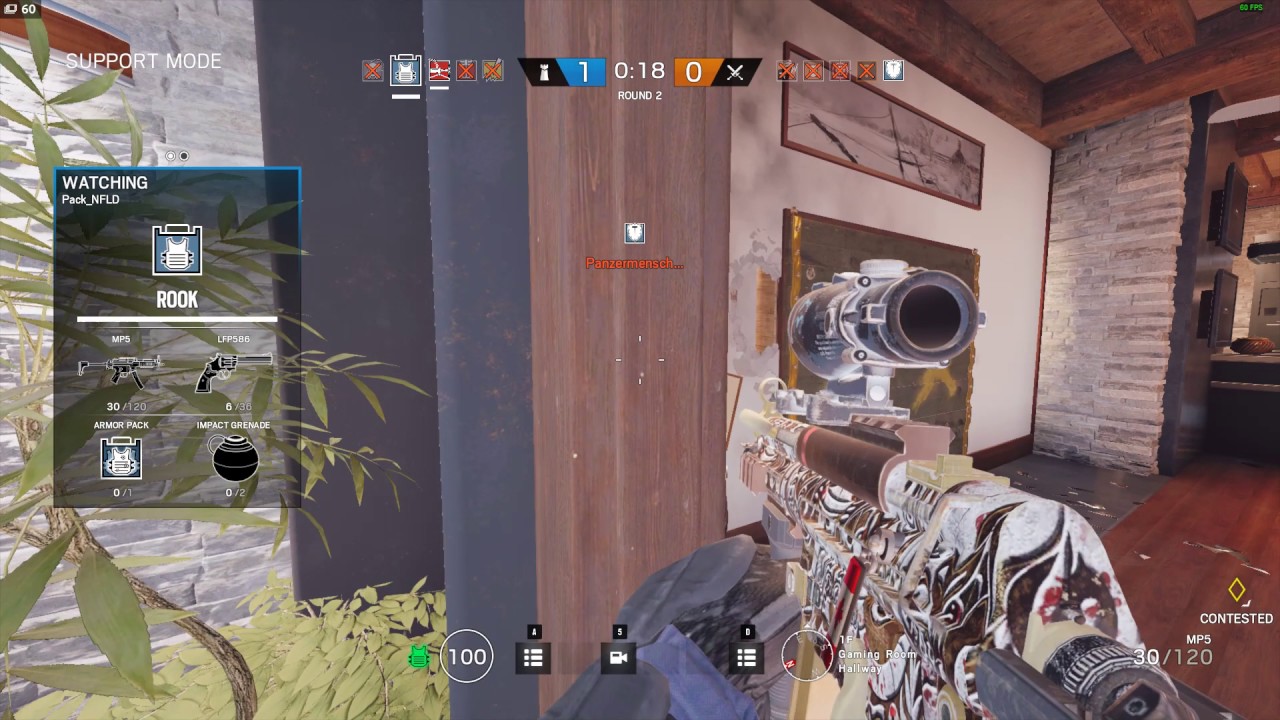 R6 Siege Dealing With Corner Montagne