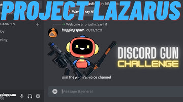 Roblox Project Lazarus: I Let Discord Choose My Loadout Challenge