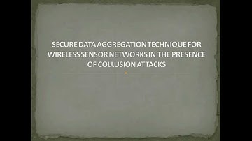 Secure Data Aggregation Technique for Wireless Sensor Networks in the Presence of Collusion Attacks