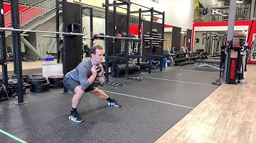 DB Goblet Alternating Lateral Lunges