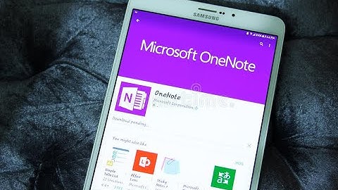 Aplicación ONE NOTE para Tomar Apuntes en Móviles Android / iOS