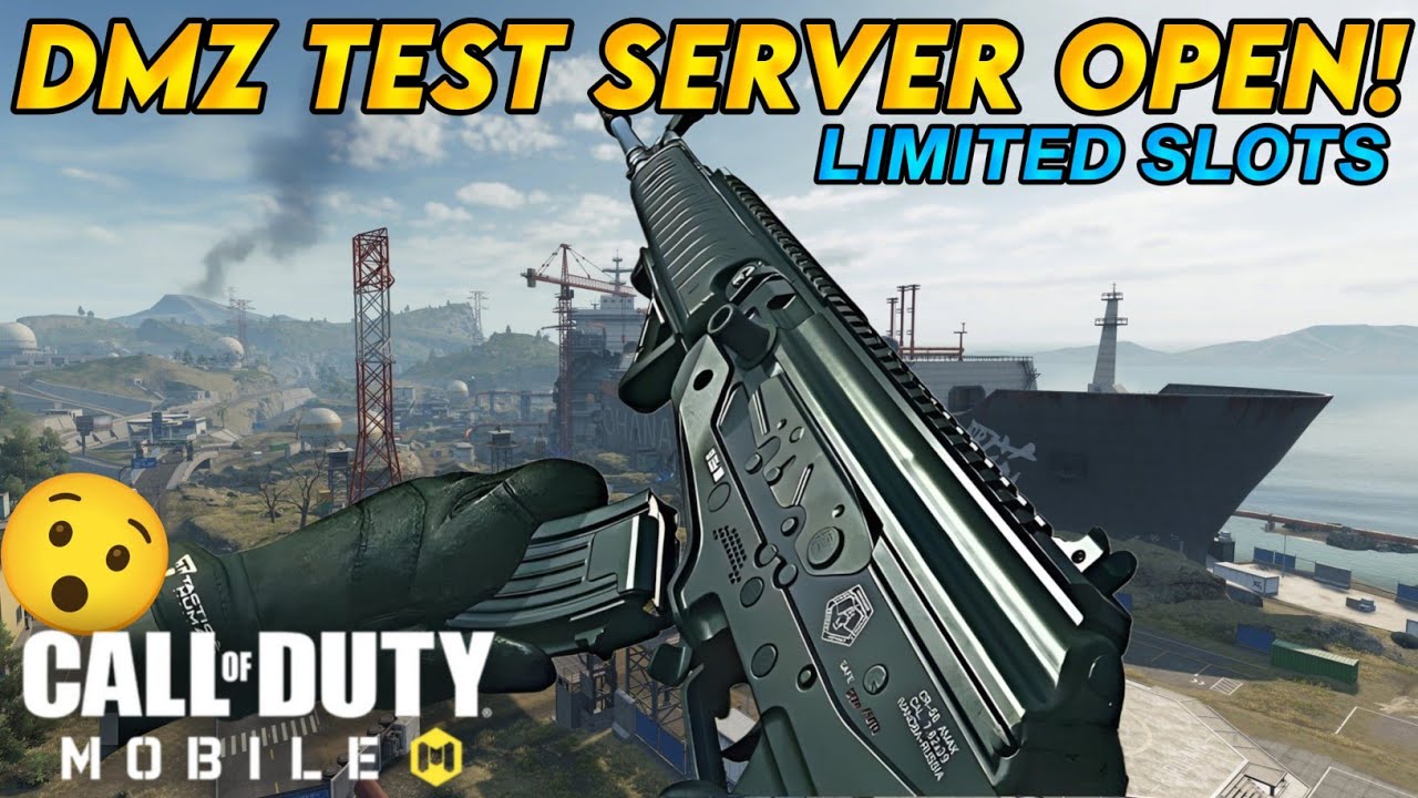 Codm Dmz Test Server Open Now Your Chance to Play First! - YouTube