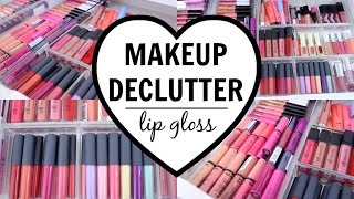 MAKEUP DECLUTTER: Lip Gloss