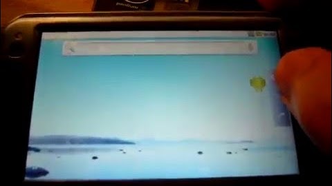 Froyo (Android 2.2.2_r1) on the Nokia N810 - touchscreen working 05/09/11