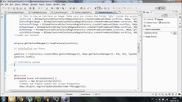 Android  development with AndEngine Vid 12 - Playing sounds!