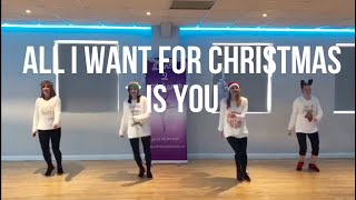 'All I Want For Christmas is you' Mariah Carey - Christmas Dance Fitness Routine || Dance 2 Enhance Resimi