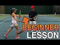 Beginner Tennis Lesson: Forehand Progressions