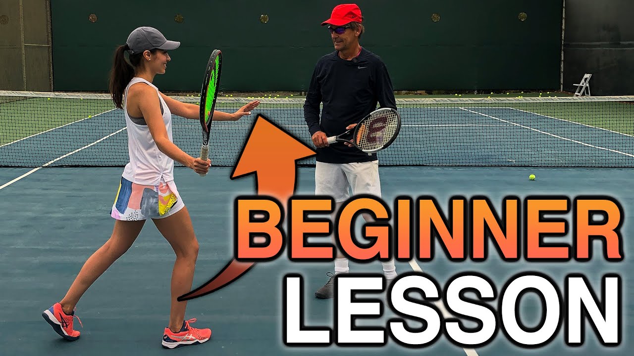 Beginner Tennis Lesson Forehand Progressions