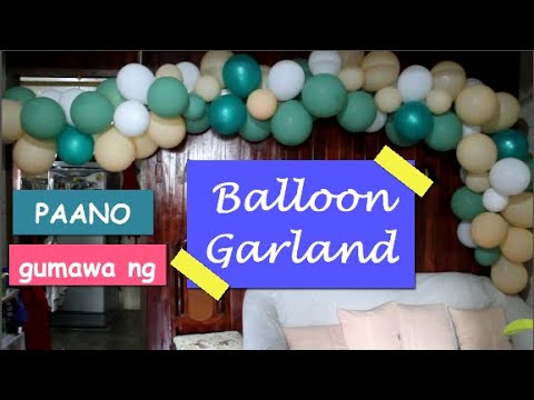 Video: Paano Makagawa Ng Isang Voluminous Garland