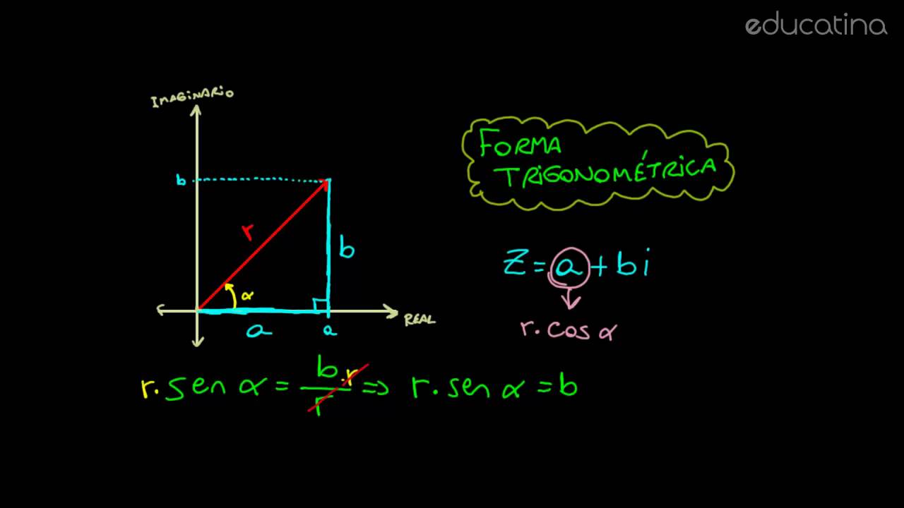 Forma Trigonometrica De Un Complejo