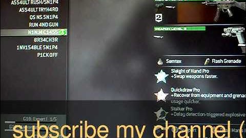 BEST create a class tips in MW3 (my opinion)