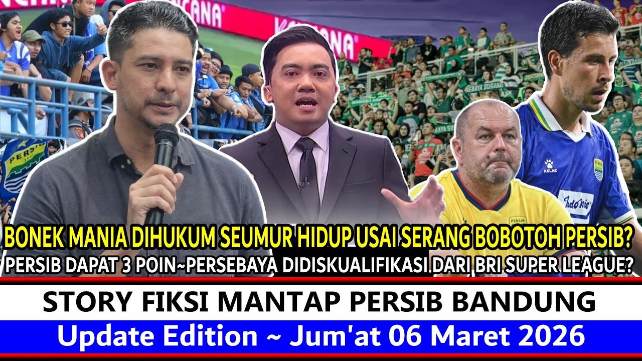 Keadilan Bagi Persib ‼️ Bonek Terciduk Rampok Bobotoh ~ Komdis PSSI Langsung Jatuhkan Hukuman Berat❓