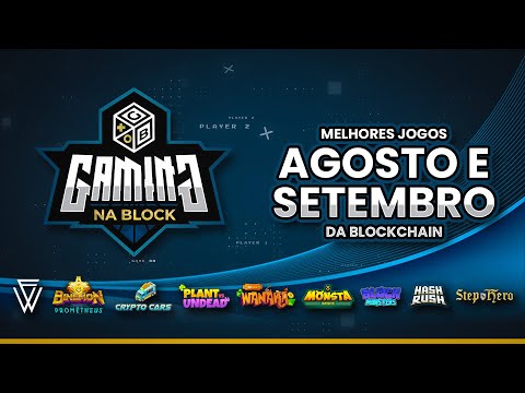 Os MELHORES JOGOS Play-to-Earn de AGOSTO/SETEMBRO na Blockchain