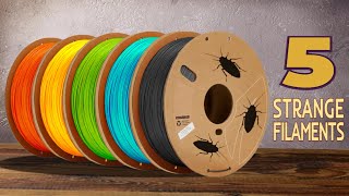 Top Five Strangest 3D Printing Filament