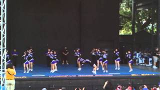 Sunset Varsity Cheerleaders at Six Flags (First place)
