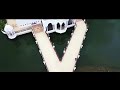 Floating Mosque (Masjid Tengku Tengah Zaharah) aerial view