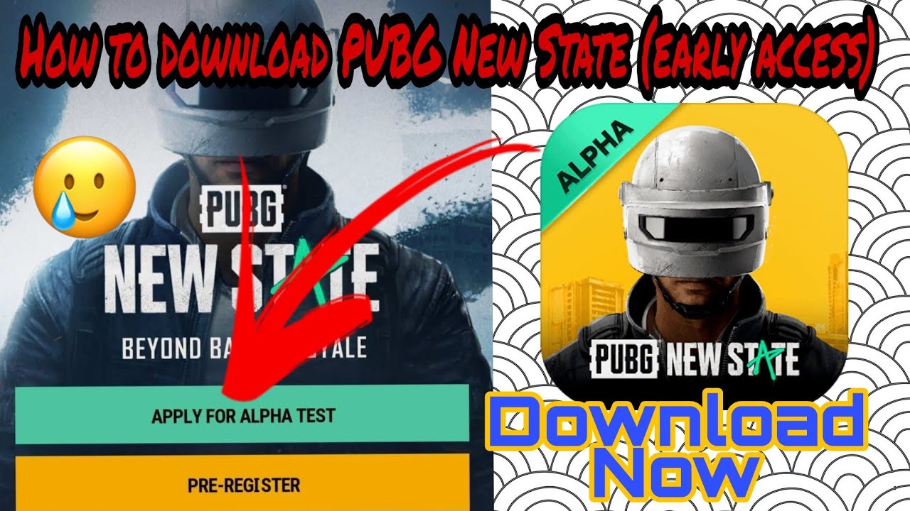 It's Here 🥵😍 How to download Pubg New State (early access)?🔥🔥🔥| Link in Description⬇️