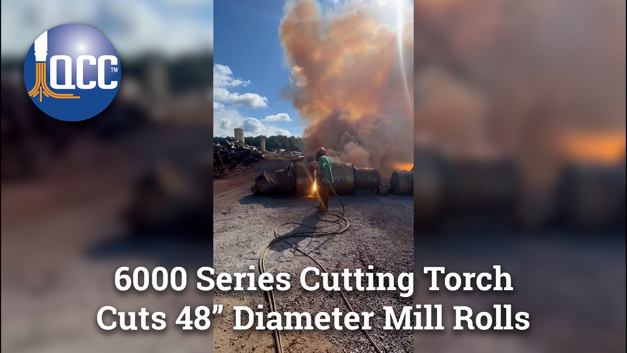 6000 Series Handheld Cutting Torch Cuts 48