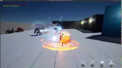 [UE4, Paragon Indie Game]Devlog #4, prototype combat ver.2
