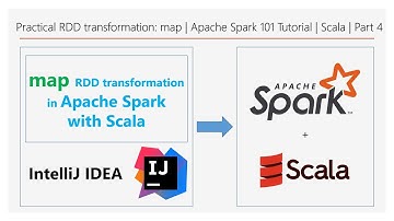 Practical RDD transformation: map | Apache Spark 101 Tutorial | Scala | Part 4 | DM | DataMaking