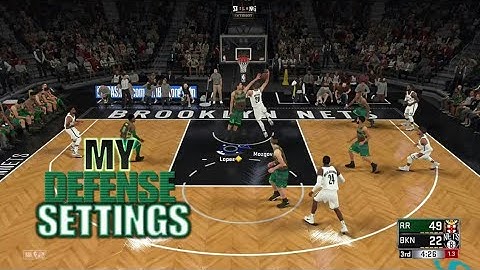 NBA 2K18 MY MYTEAM DEFENSE SETTINGS!!!