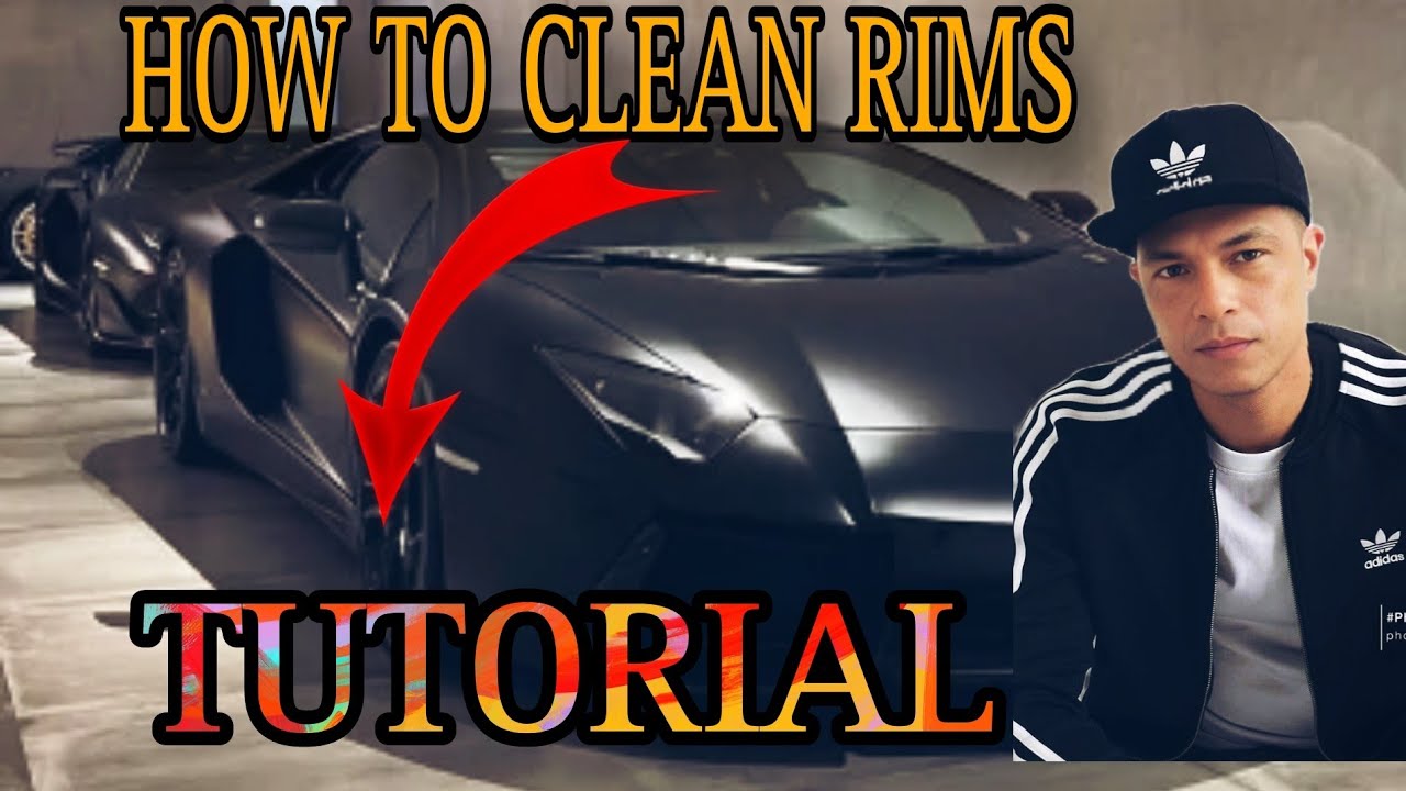 Detailing How to clean rims - YouTube