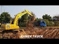 ឡានដឹកដី ឡានបែន dumb truck|excavator