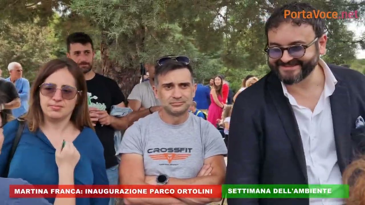 Inaugurazione del Parco Ortolini: Un Nuovo Polmone Verde per Martina Franca