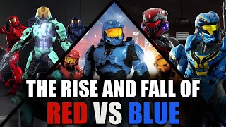 The Rise and Fall of Red vs. Blue