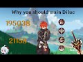 Why you should main Diluc | C4 Diluc Gameplay Genshin Impact