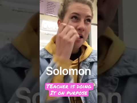 Teacher Doing On Purpose Again #funnytiktok#