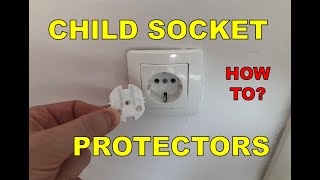 How To Install CHILD SAFETY Socket Covers?