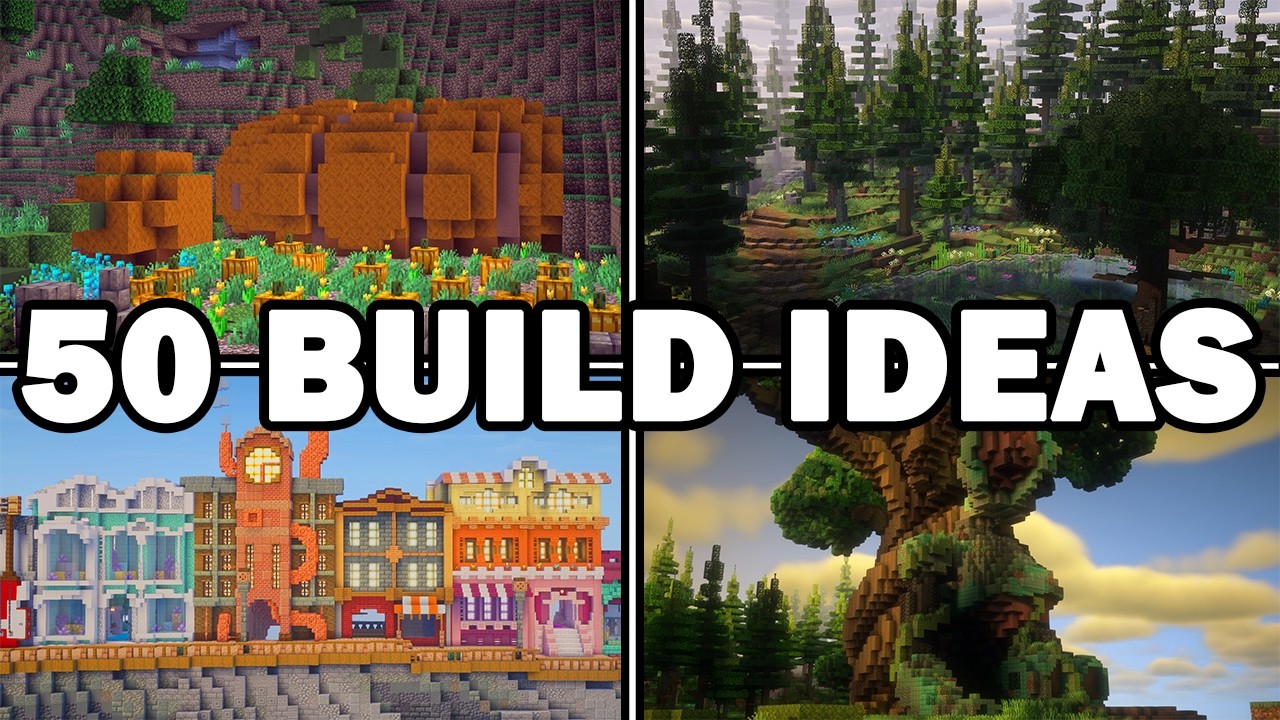 50 Minecraft Build Ideas For Your Survival World