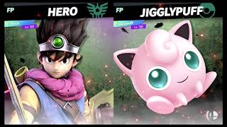 Super Smash Bros Ultimate Amiibo Fights – Request 16709 Erdrick vs Jigglypuff