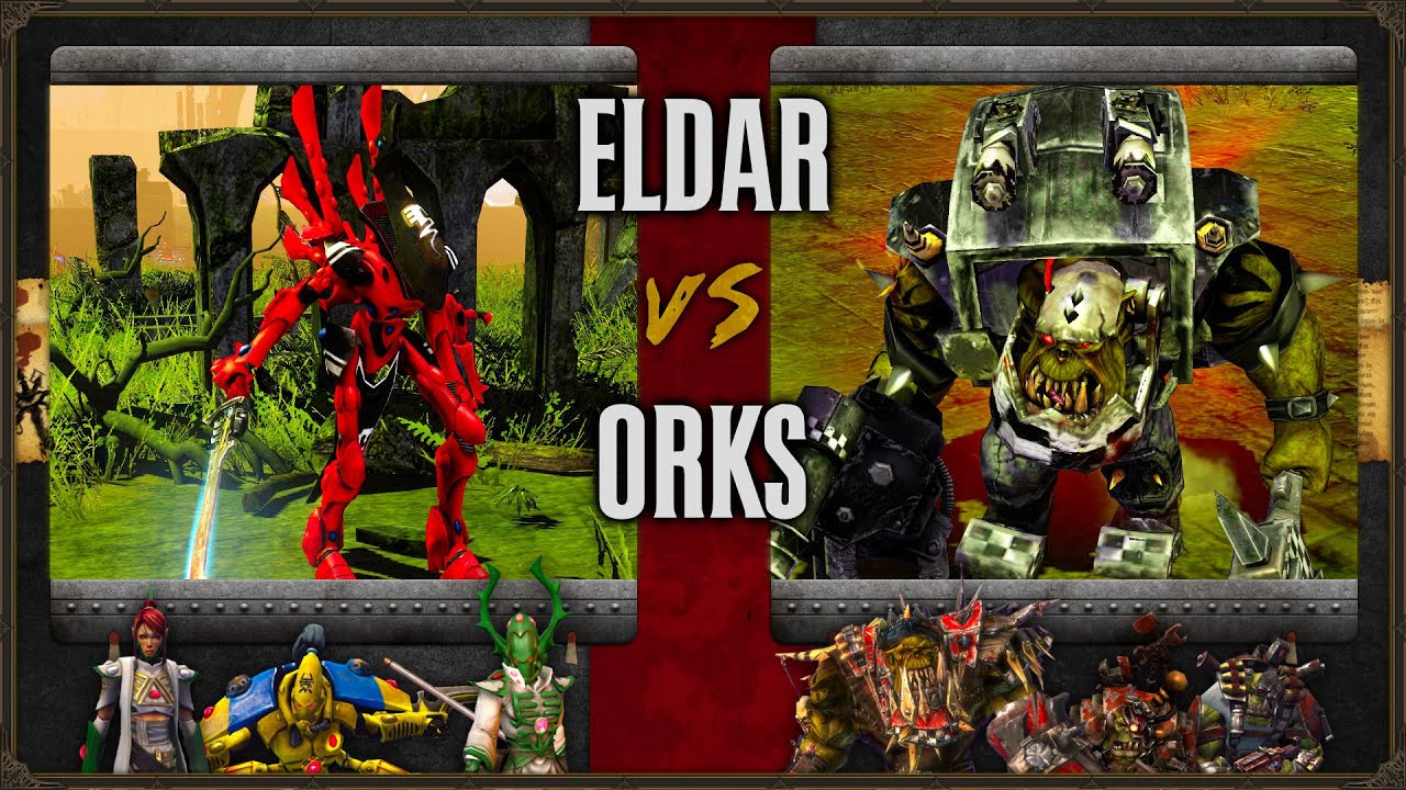 Warhammer 40,000: Dawn of War 2 - Faction Wars 2026 | Eldar vs Orks